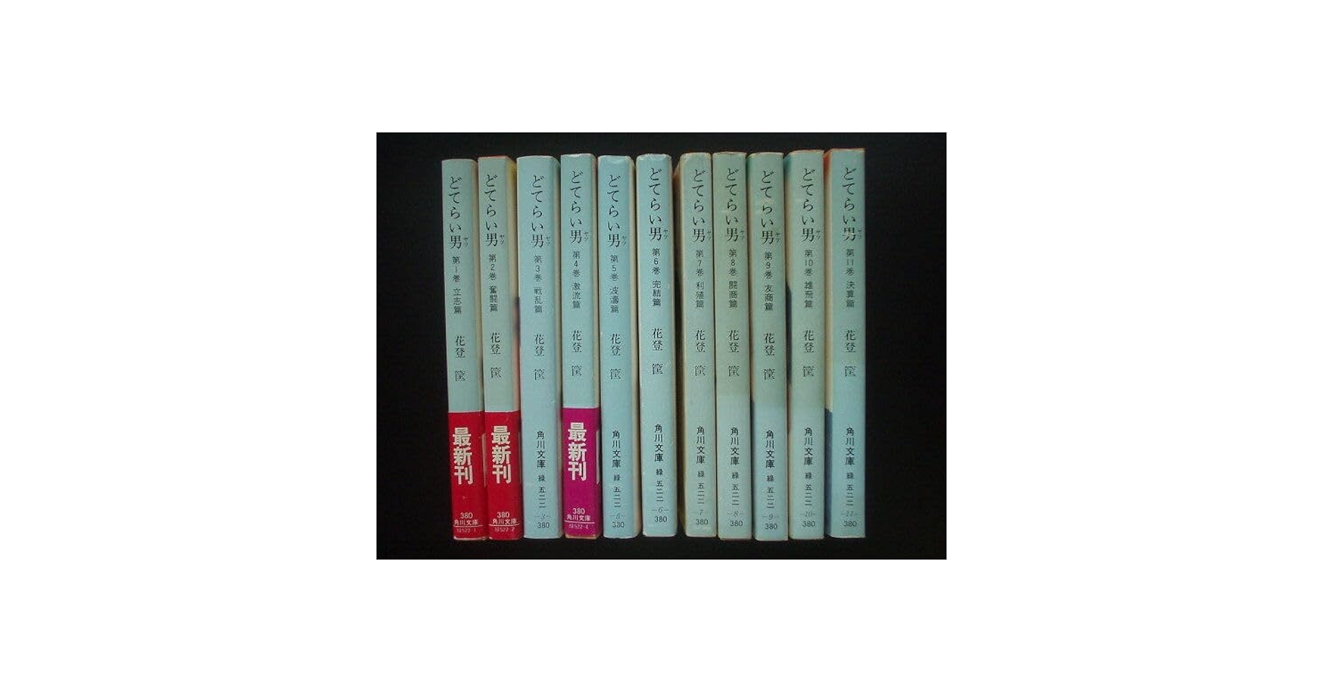 Amazon.co.jp: どてらい男 全11巻 /花登筺（角川文庫） : おもちゃ